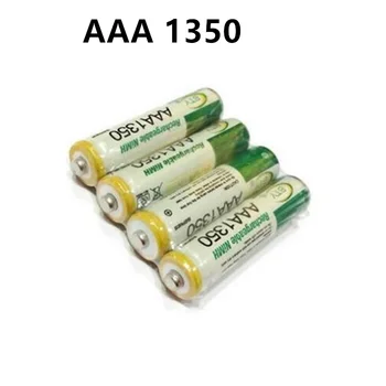 4`~20 vnt. daug Didelės talpos, 1350mAh 1.2 V AAA tipo akumuliatorius, skirtas vaikų žaislai AAA NiMH įkraunamos baterijos
